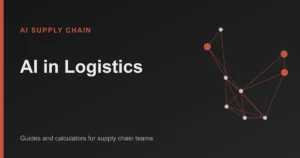 AI in Logistics: AI Supply Chain topic cover