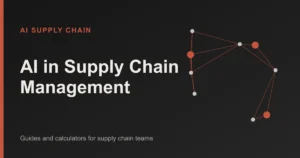 AI in Supply Chain Management: AI Supply Chain topic cover