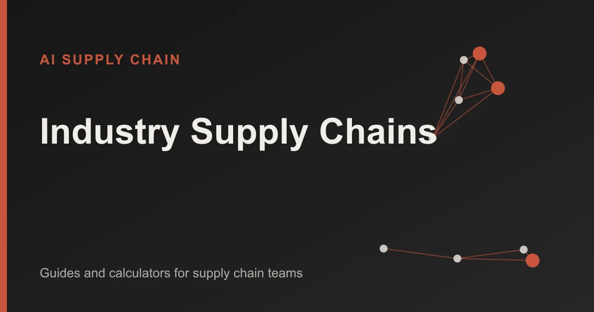 Industry Supply Chains: AI Supply Chain topic cover