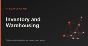Inventory and Warehousing: AI Supply Chain topic cover