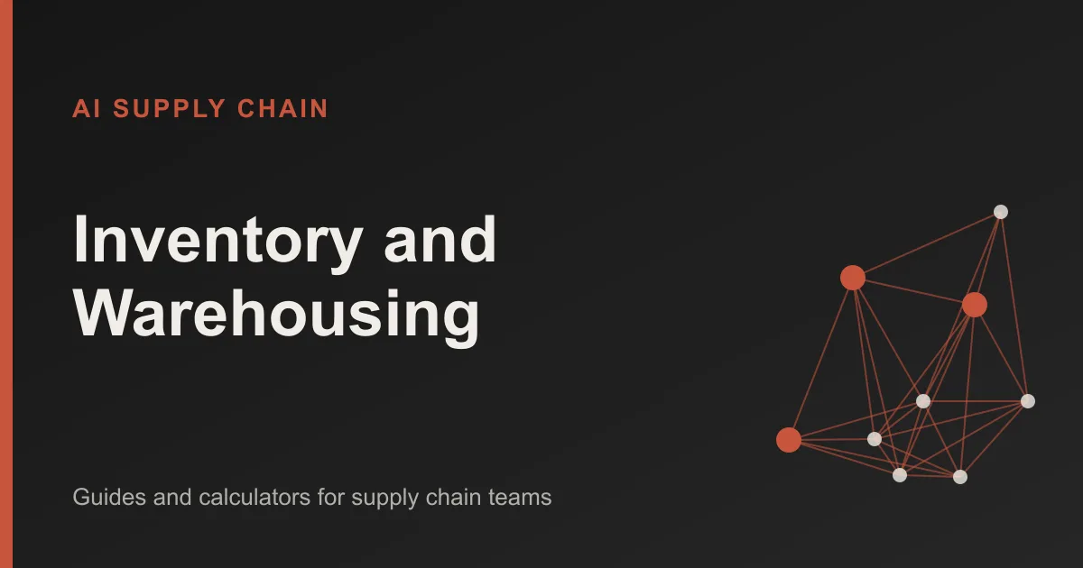 Inventory and Warehousing: AI Supply Chain topic cover