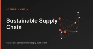 Sustainable Supply Chain: AI Supply Chain topic cover